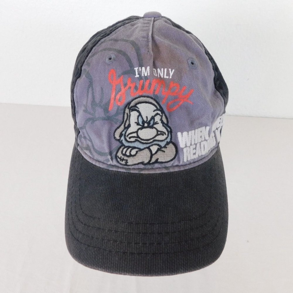 Disney Parks I'm Only Grumpy When Someone's Reading My Hat Baseball Hook Loop